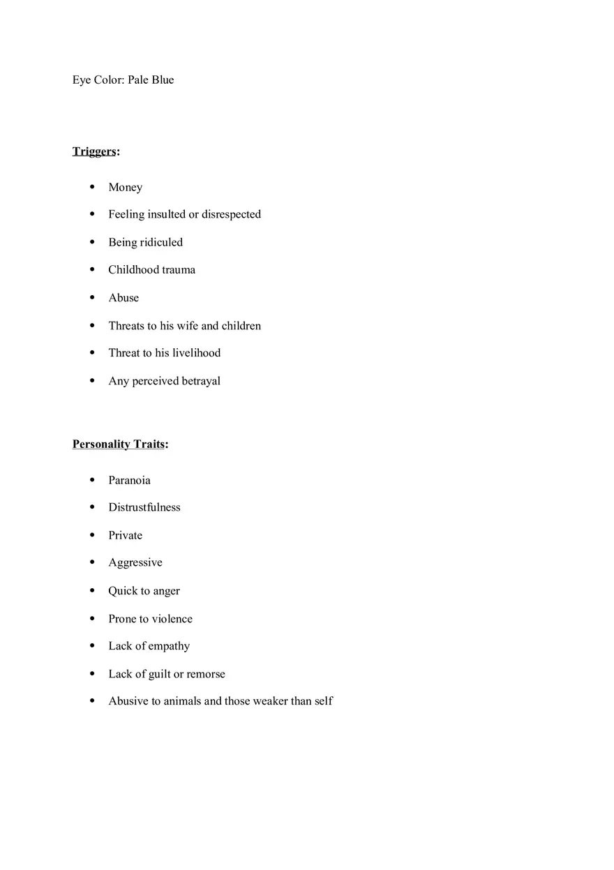Profile and Intervention Strategies - Page 2