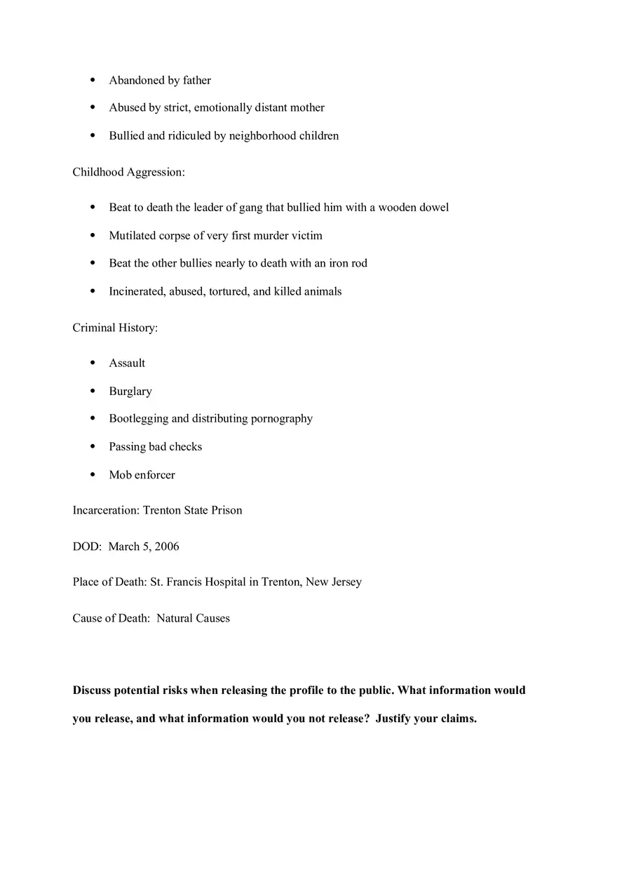 Profile and Intervention Strategies - Page 5
