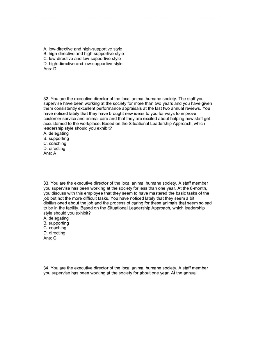 Situational Approach Answer Key 1 - Page 13