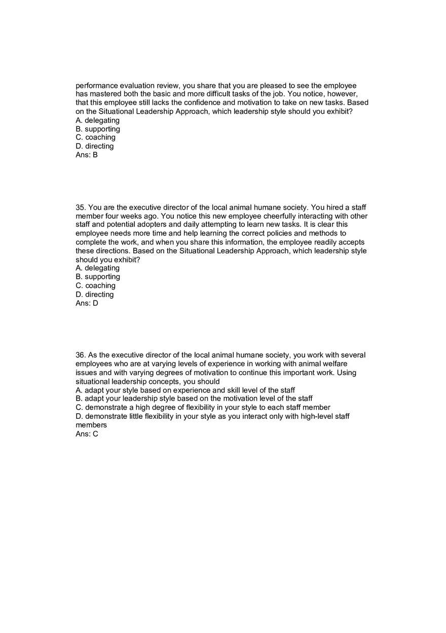 Situational Approach Answer Key 1 - Page 14