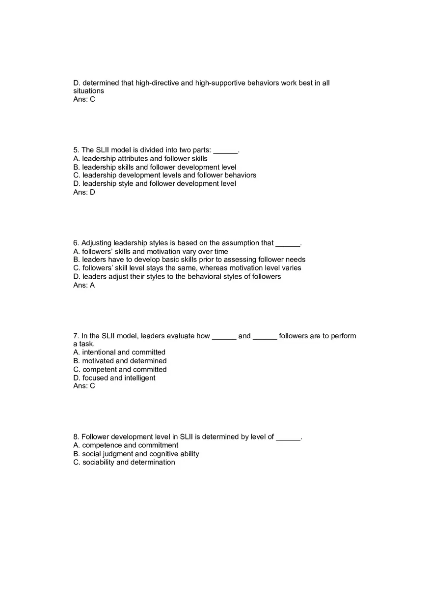 Situational Approach Answer Key 1 - Page 2