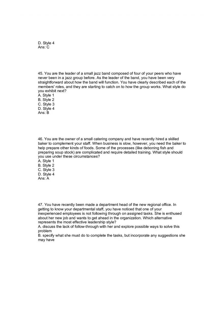 Situational Approach Answer Key 1 - Page 5