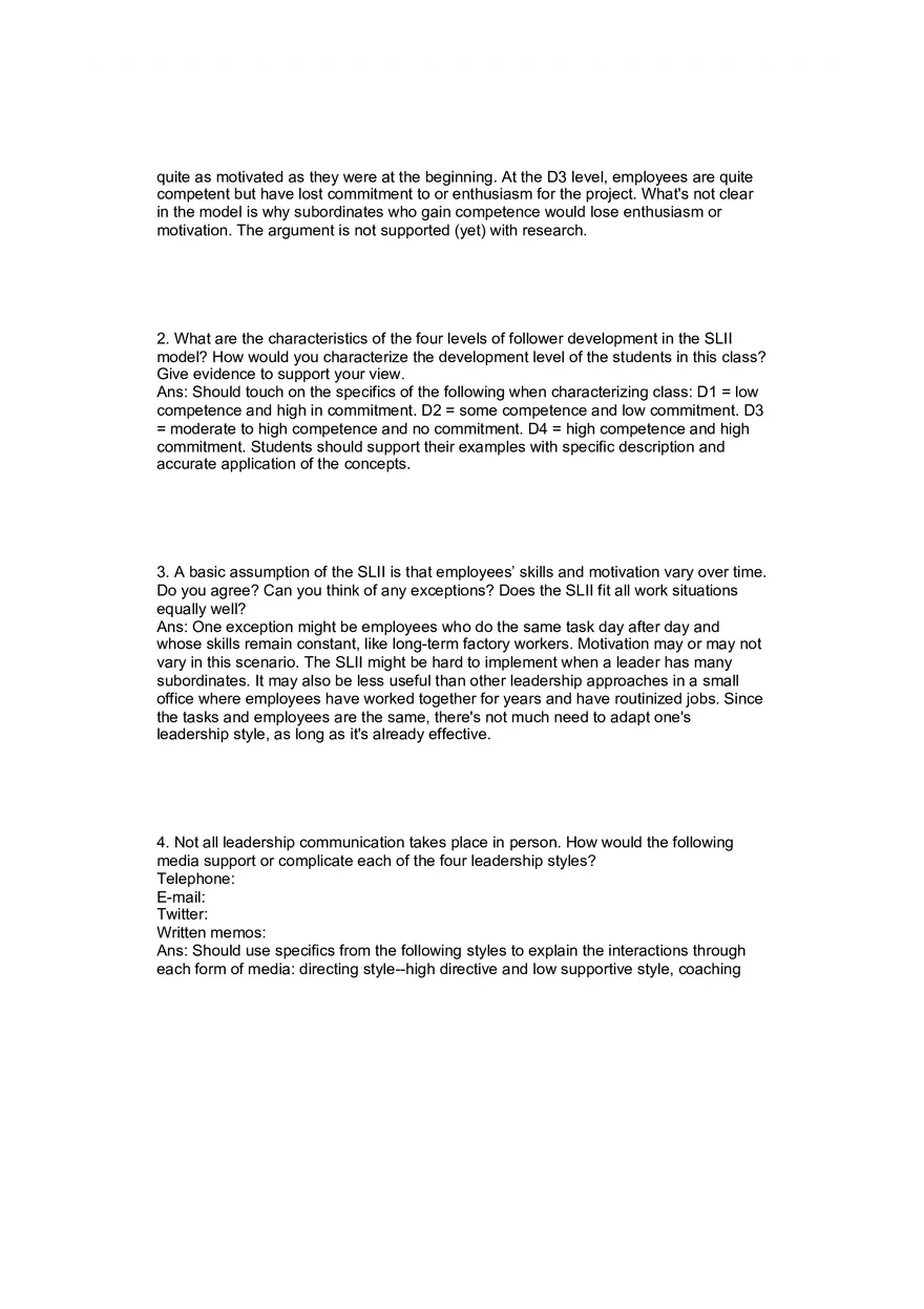 Situational Approach Answer Key 2 - Page 4