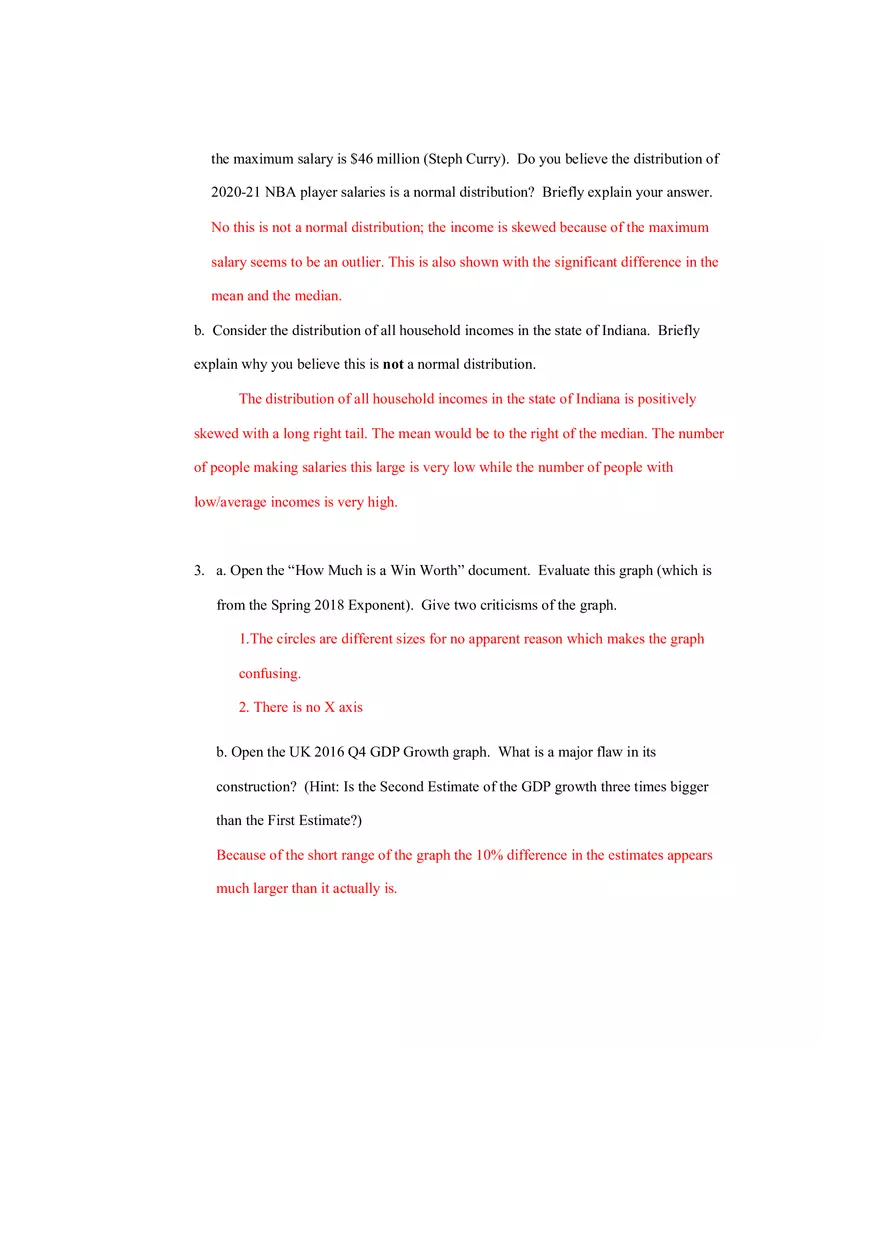 Business Statistics Homework 18 Answesr - Page 2