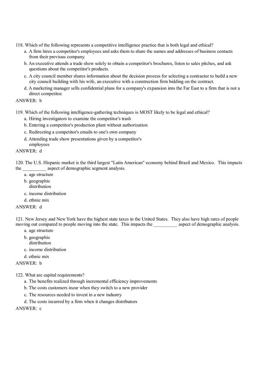The External Environment - Opportunities, Threats, Industry Competition, and Competitor Analysis Part 2 - Page 8