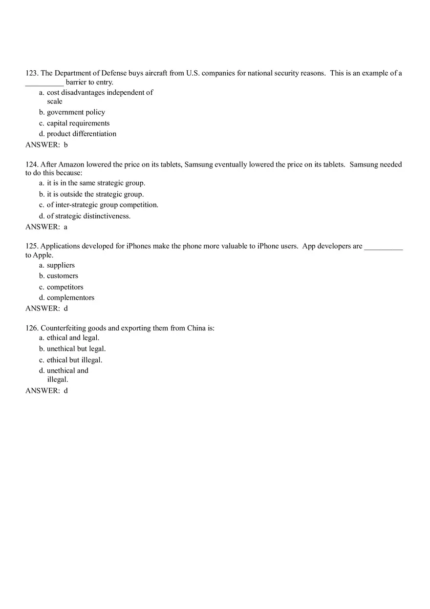 The External Environment - Opportunities, Threats, Industry Competition, and Competitor Analysis Part 2 - Page 9