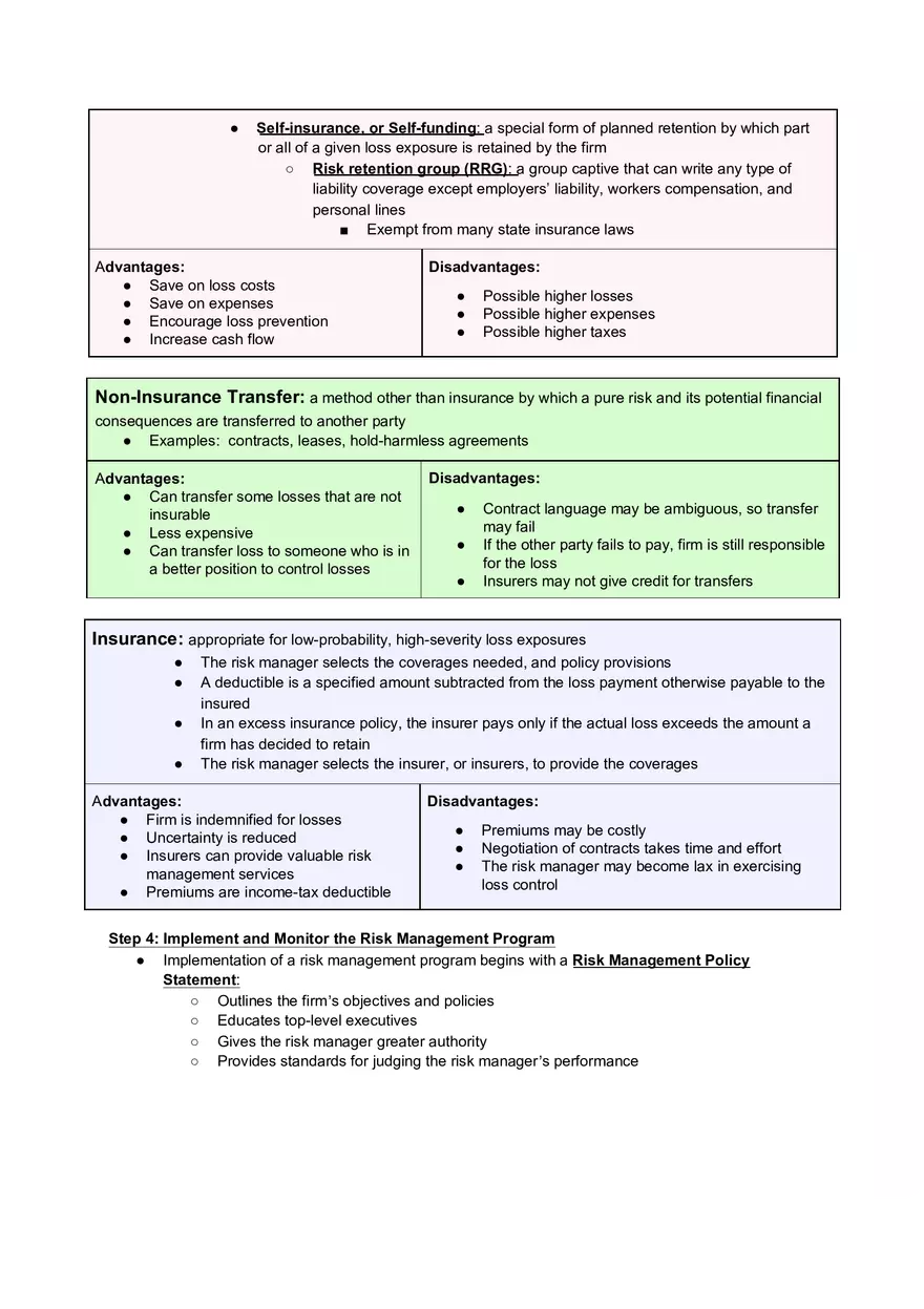 Risk and its Treatments - Page 8
