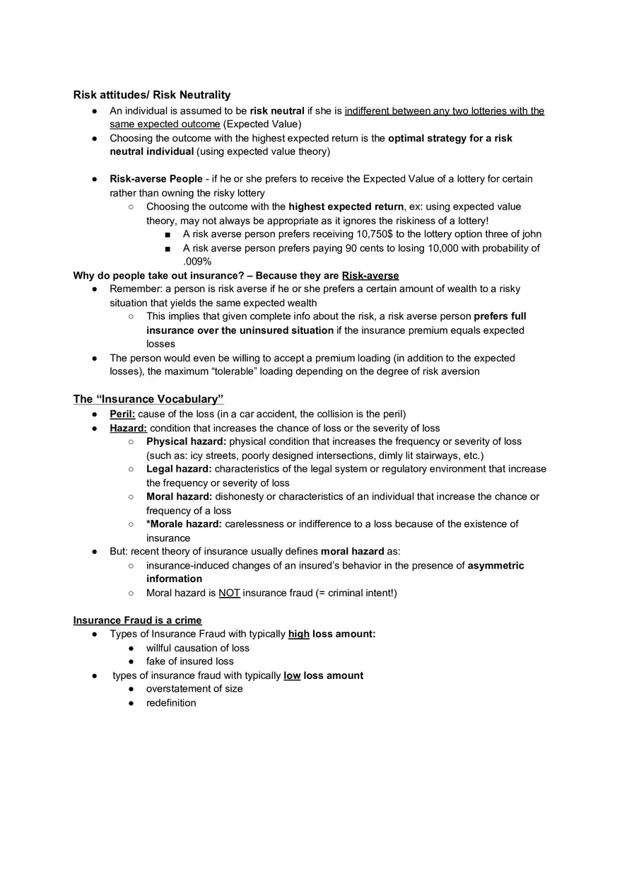 Risk and its Treatments - Page 12