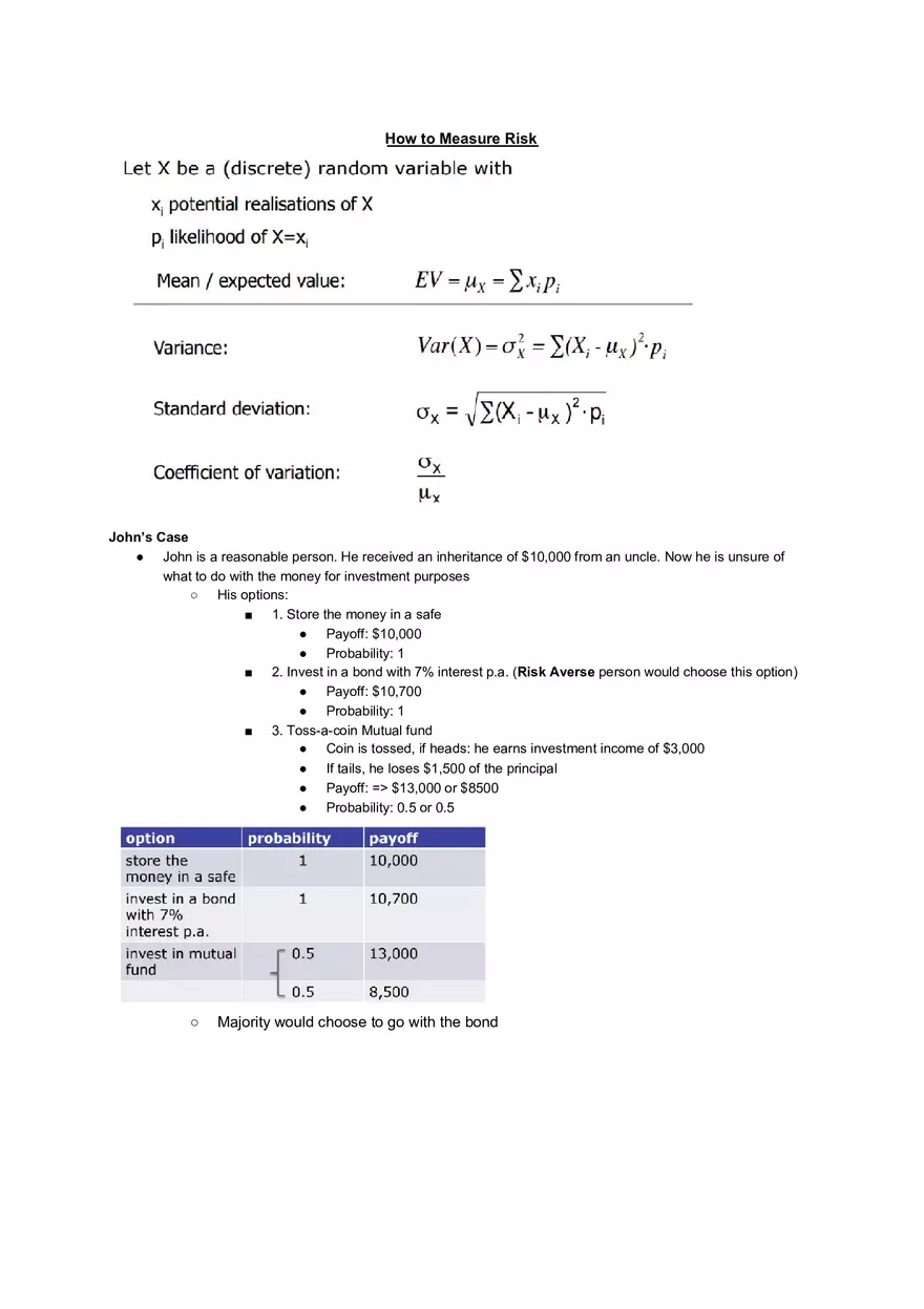 Risk and its Treatments - Page 2