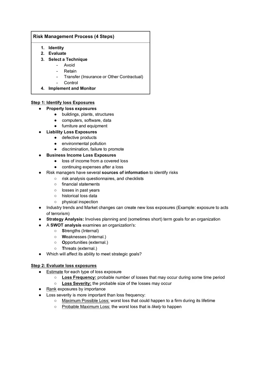 Risk and its Treatments - Page 6