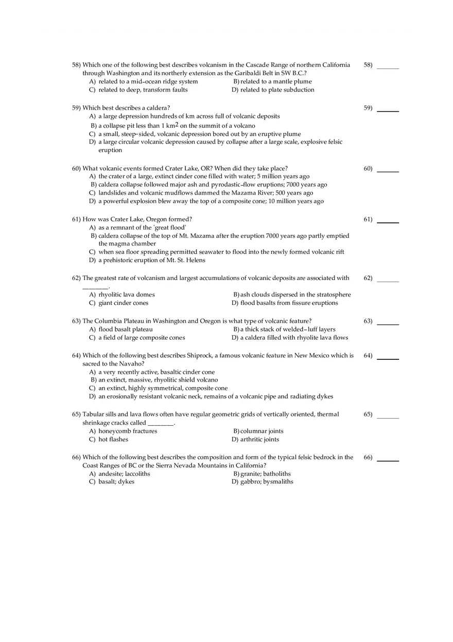 Mount St. Helens Eruption and Volcanic Hazards - Page 10