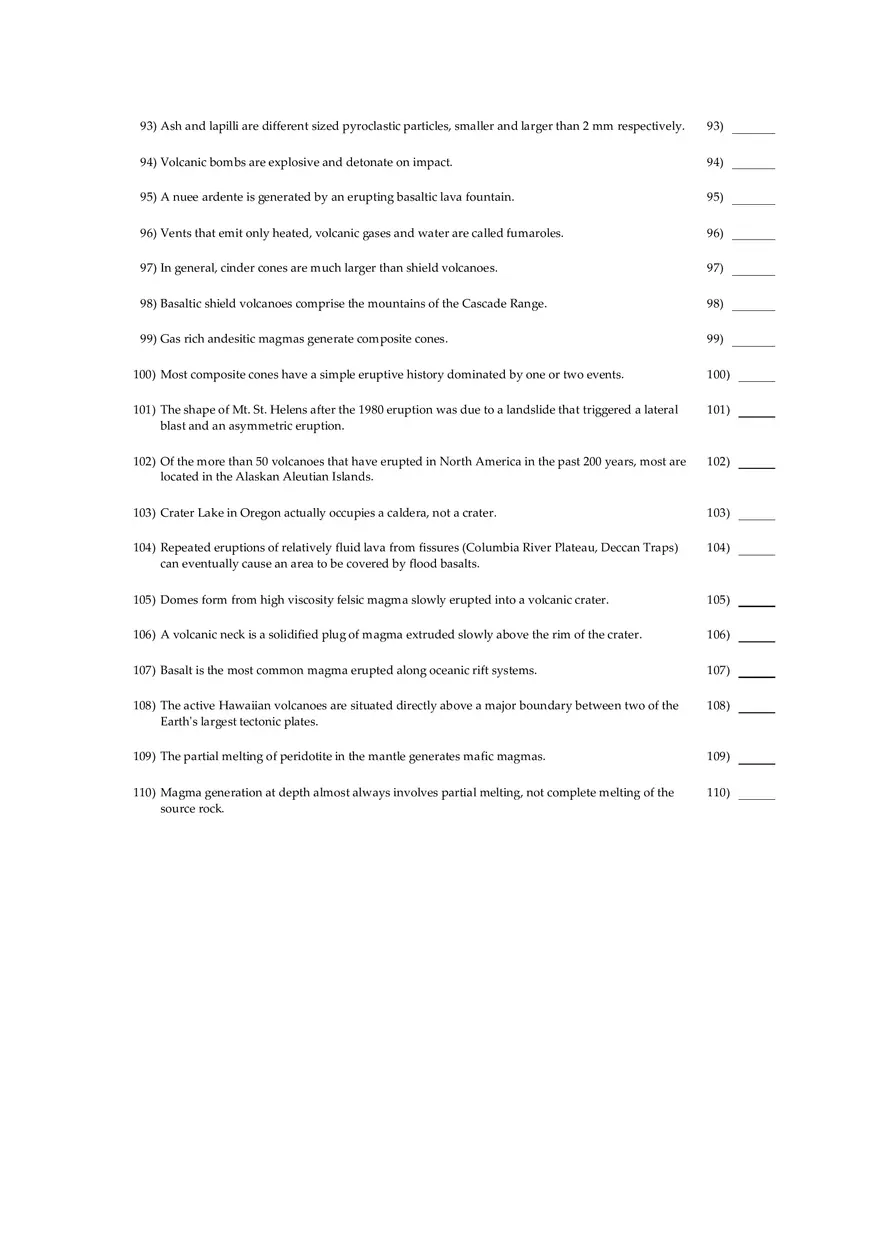Mount St. Helens Eruption and Volcanic Hazards - Page 13