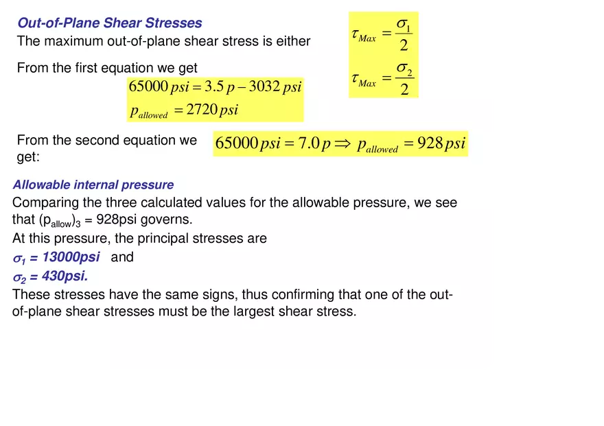 Combined Loading Solutions Part 2 - Page 2