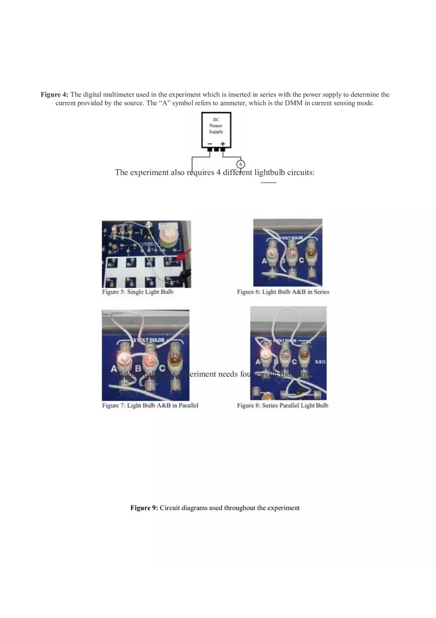 Series and Parallel Circuits Lab Report - Page 3