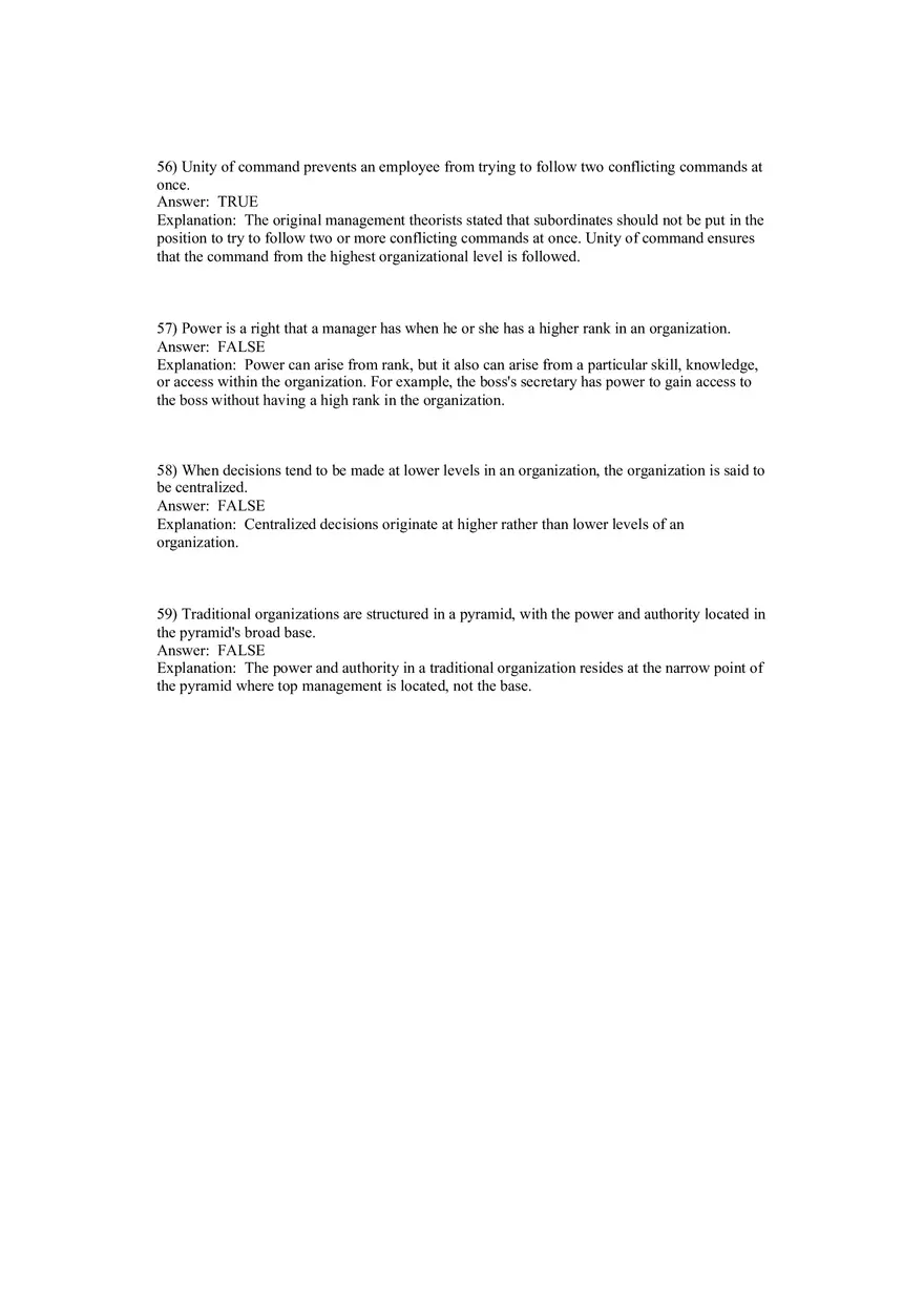 Fundamentals of Management - Organizational Structure and Design Part 2 - Page 8