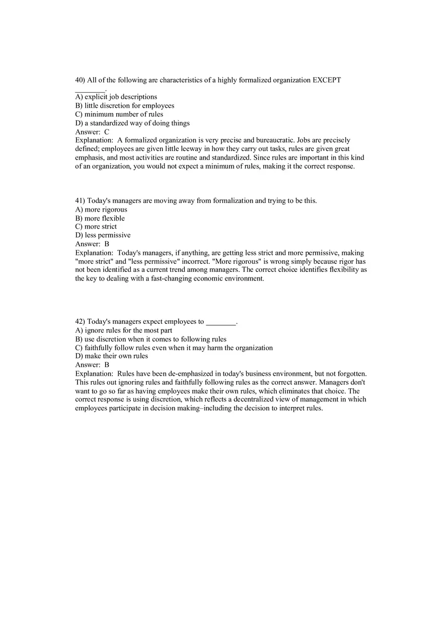 Fundamentals of Management - Organizational Structure and Design Part 2 - Page 4