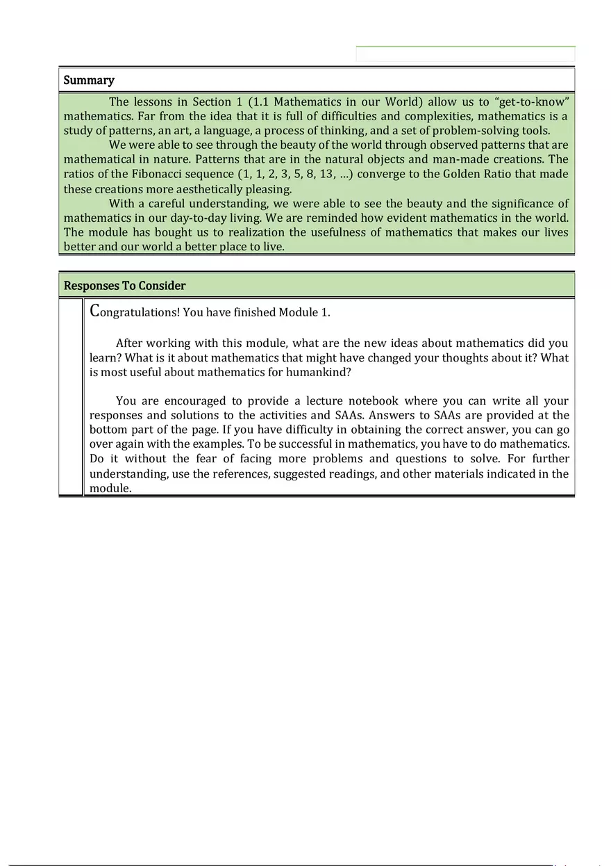 Math in the Modern World (Sequences) - Page 8