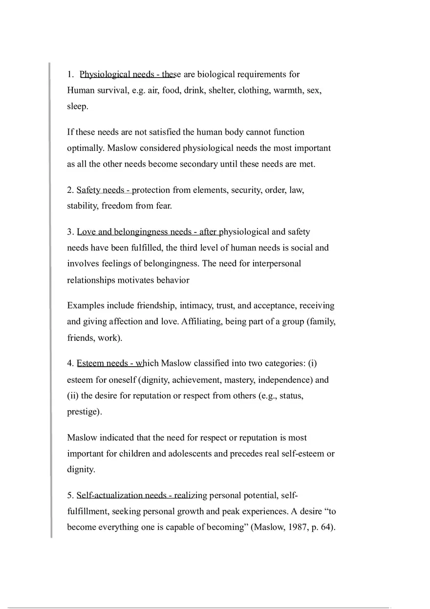 Simply Psychology - Masllows Hierarchy of Needs - Page 9