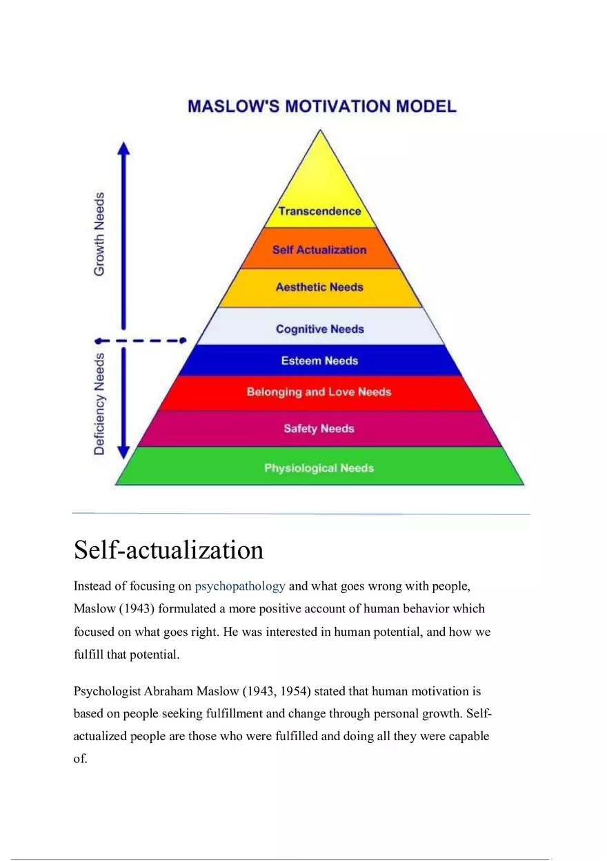 Simply Psychology - Masllows Hierarchy of Needs - Page 13