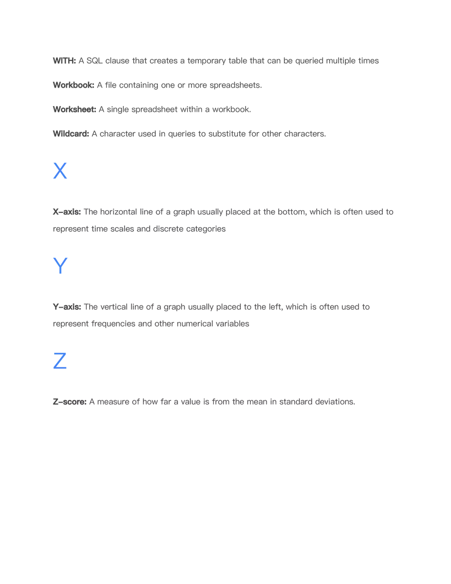 Data Analytics Terms - Page 18