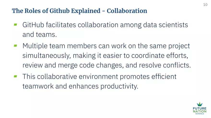 What Role does Github have in Data - Page 14