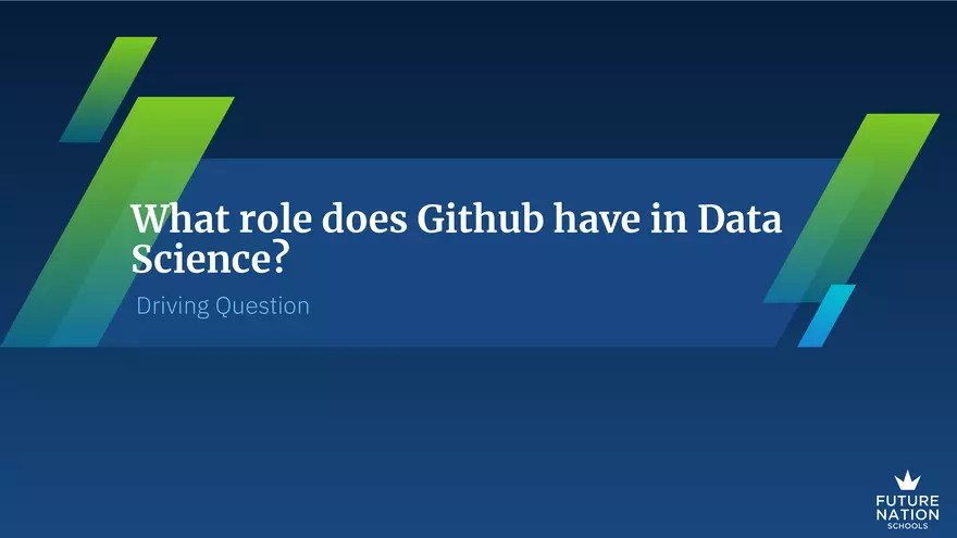 What Role does Github have in Data - Page 2