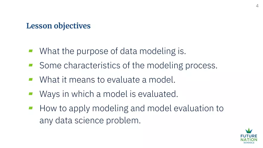 From Modeling to Evaluation - Page 10