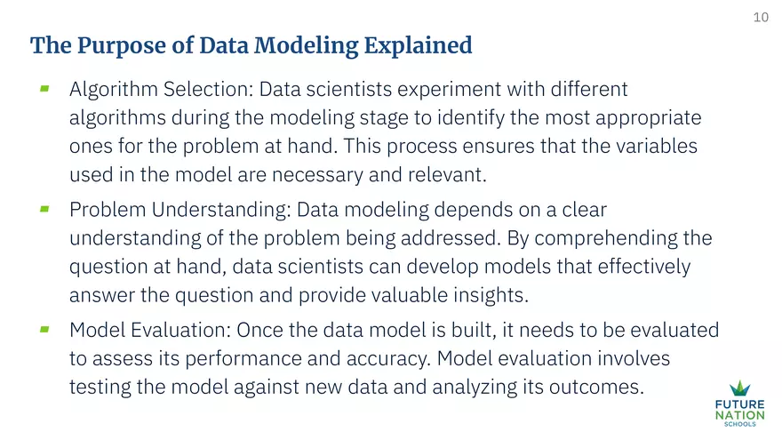 From Modeling to Evaluation - Page 16