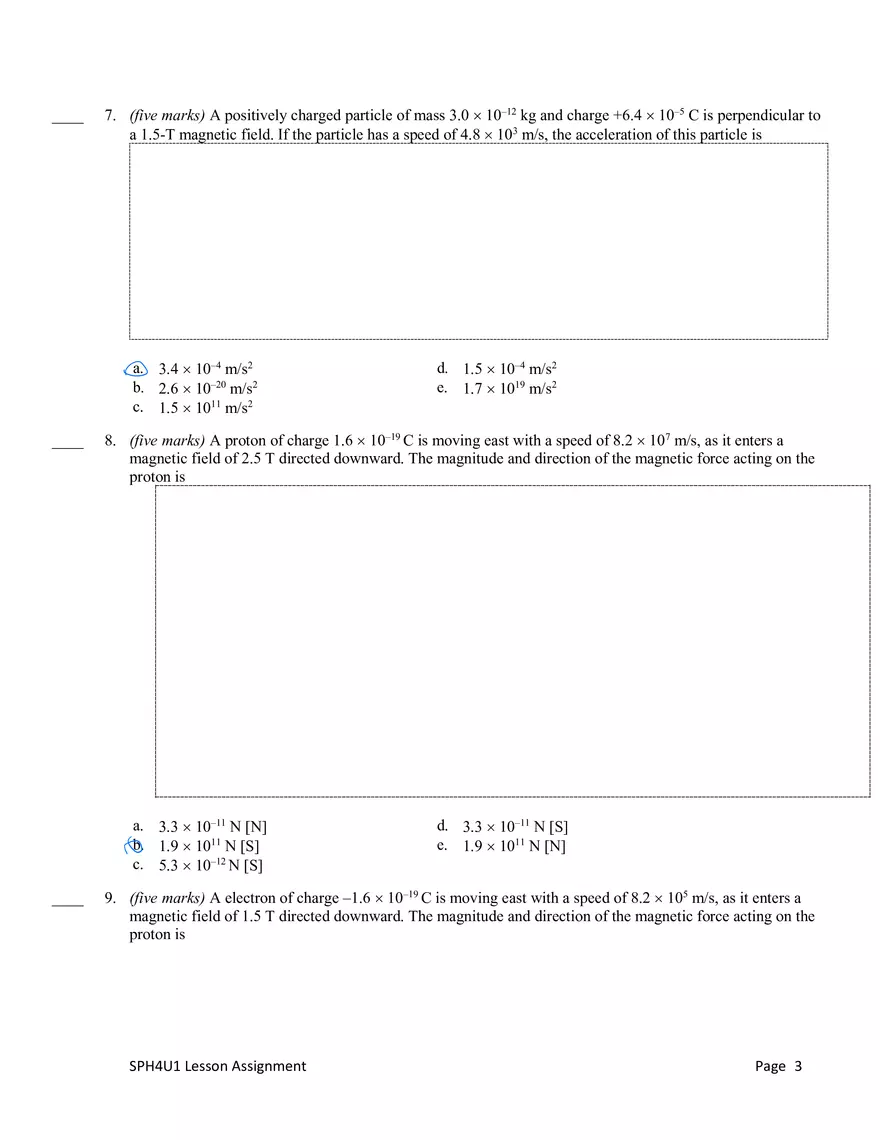 SPH4U Lesson Assignment #14 - Page 3