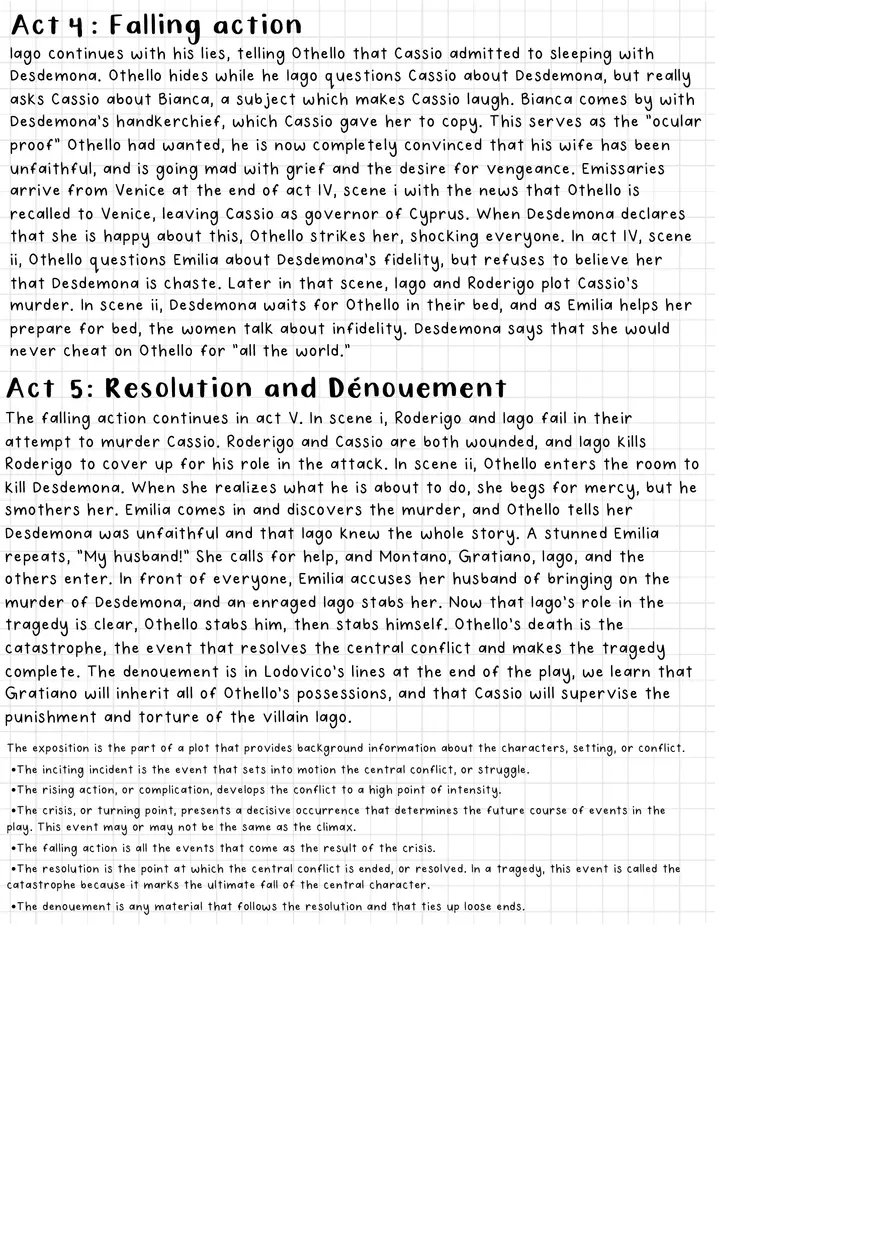 Othello Plot Analysis - Page 2