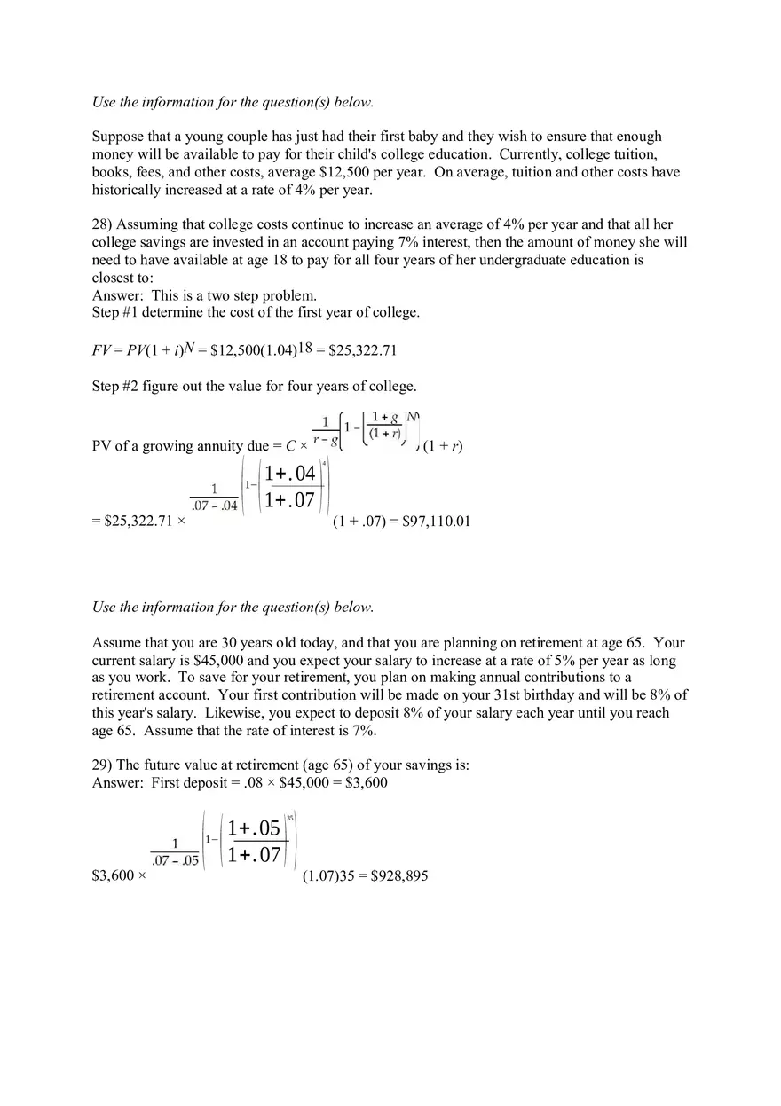 The Time Value of Money Part 3 - Page 9