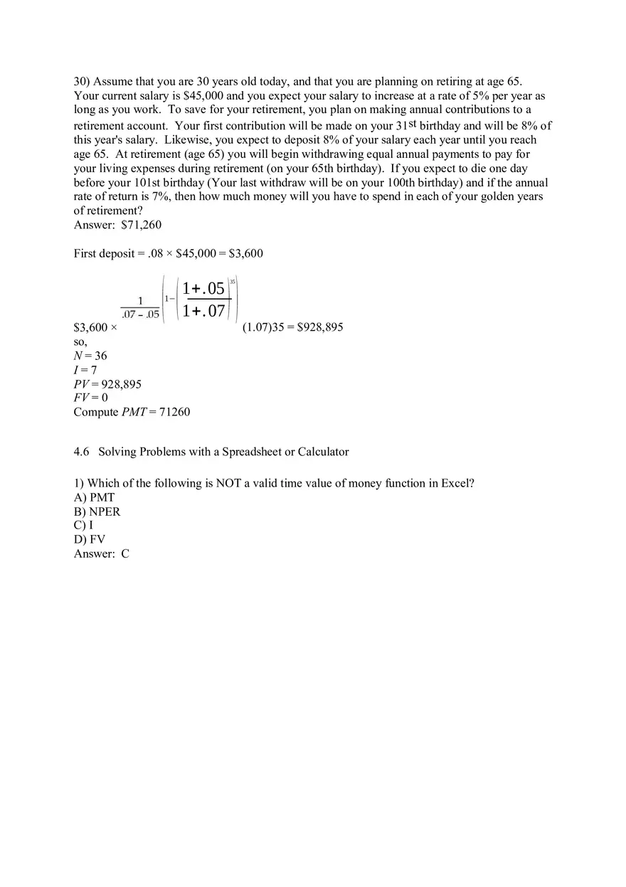 The Time Value of Money Part 3 - Page 10