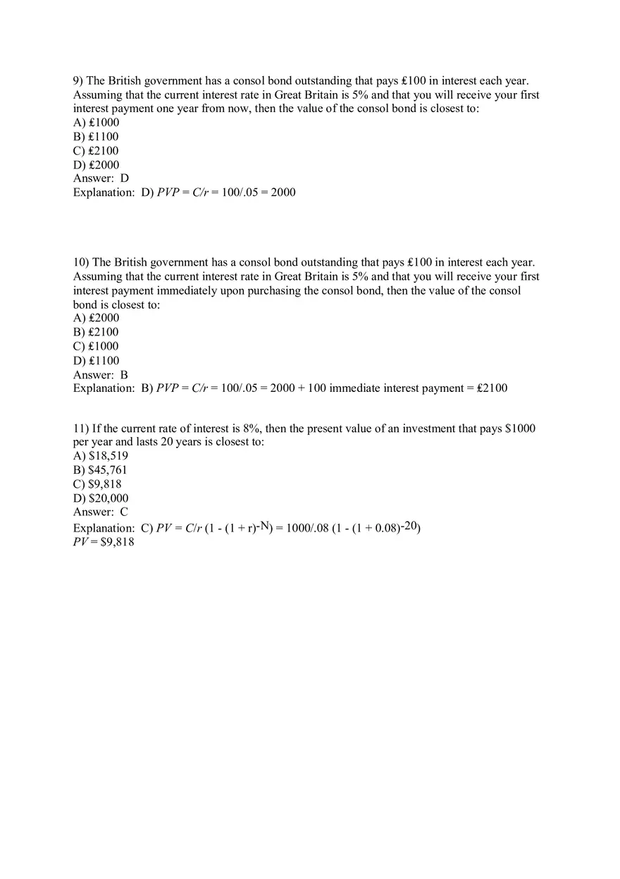 The Time Value of Money Part 3 - Page 1