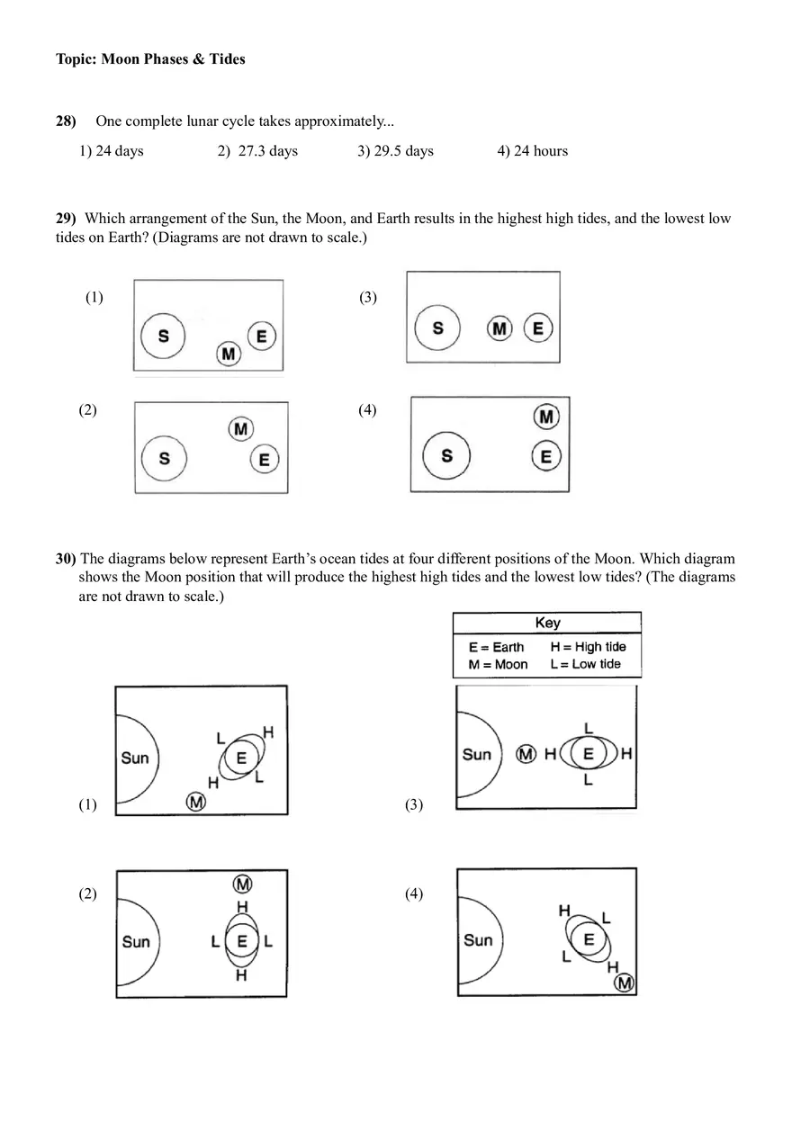 Origin of the Universe and Our Solar System Answer Key - Page 16
