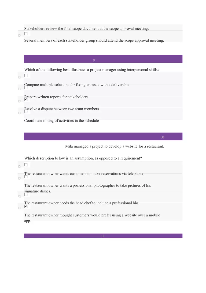 Project Management Milestone 1 - Page 4