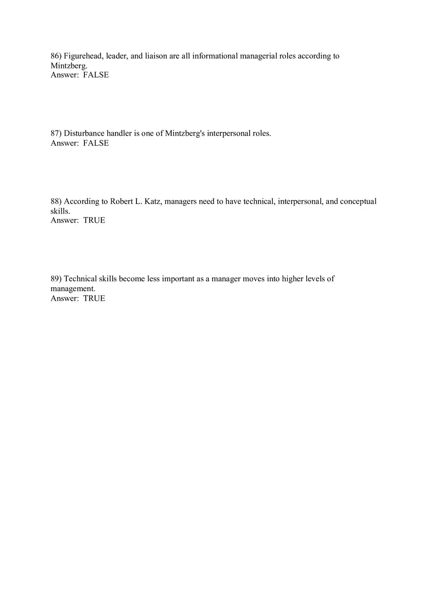 Managers and You in the Workplace Answer Key Part 3 - Page 8