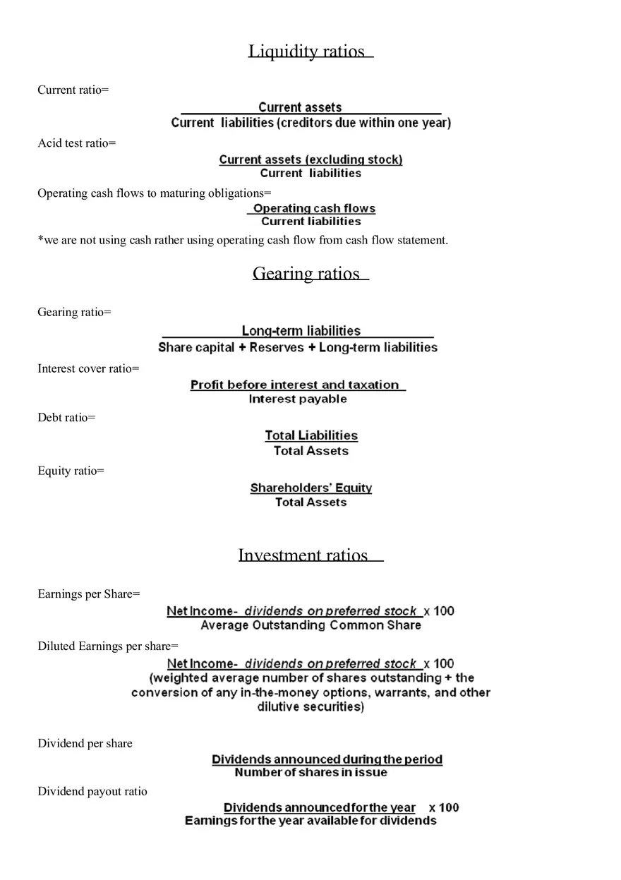Further Ratio Interpretation - Page 5