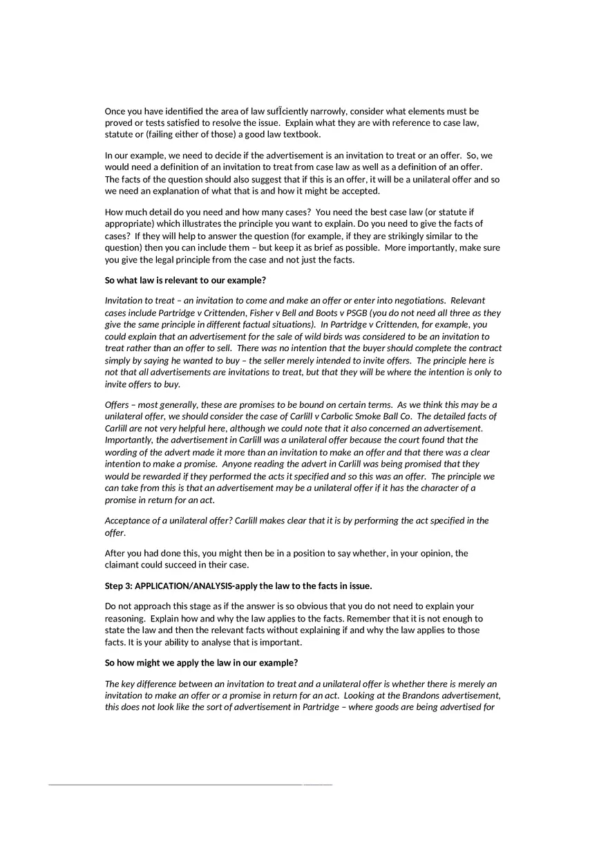Brandon's is a Supermarket Problem Question with Worked Example - Page 3