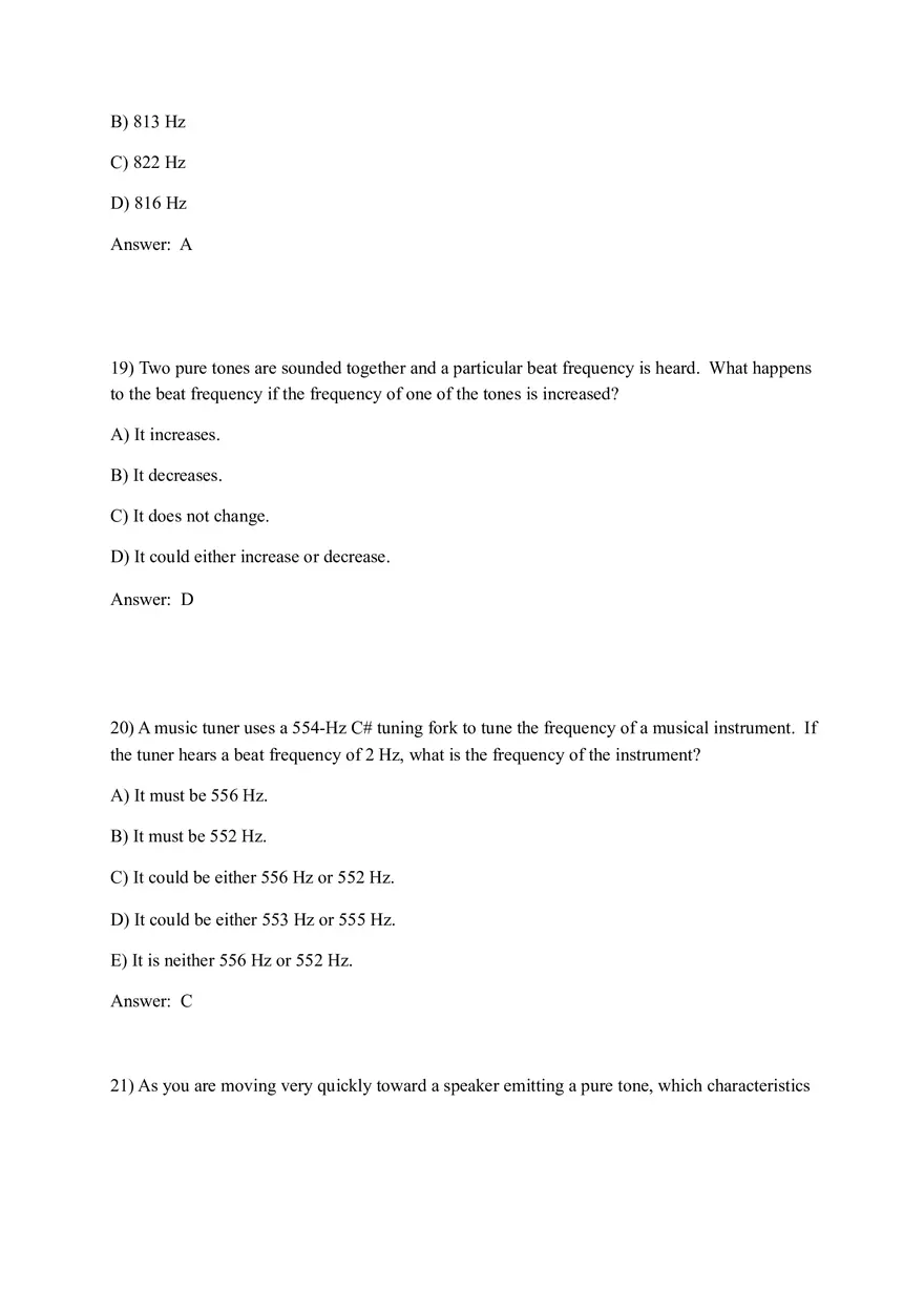 Principle and Applications (Sound) Answer Key Part 1 - Page 8