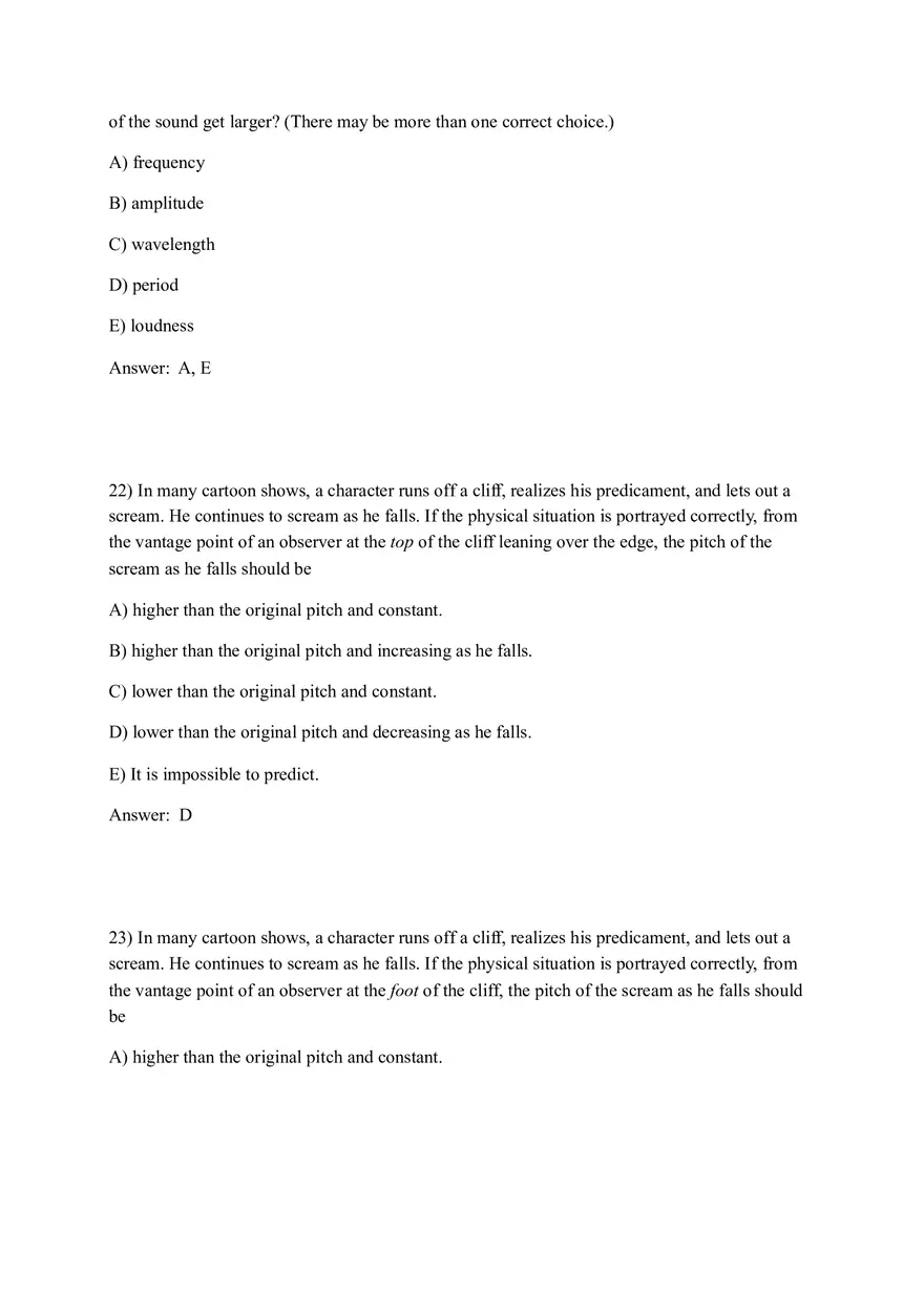 Principle and Applications (Sound) Answer Key Part 1 - Page 9
