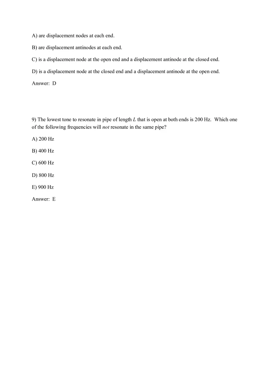 Principle and Applications (Sound) Answer Key Part 1 - Page 4