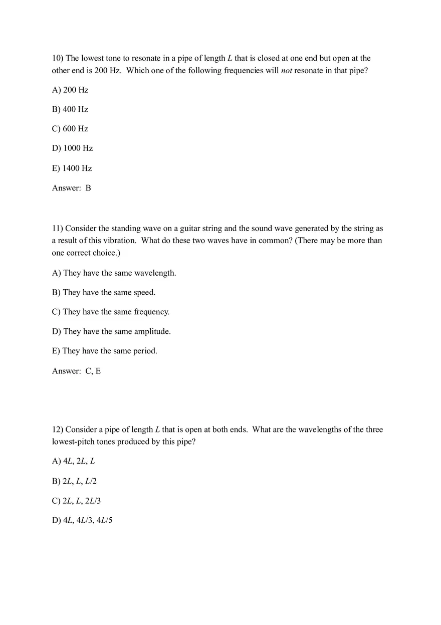 Principle and Applications (Sound) Answer Key Part 1 - Page 5