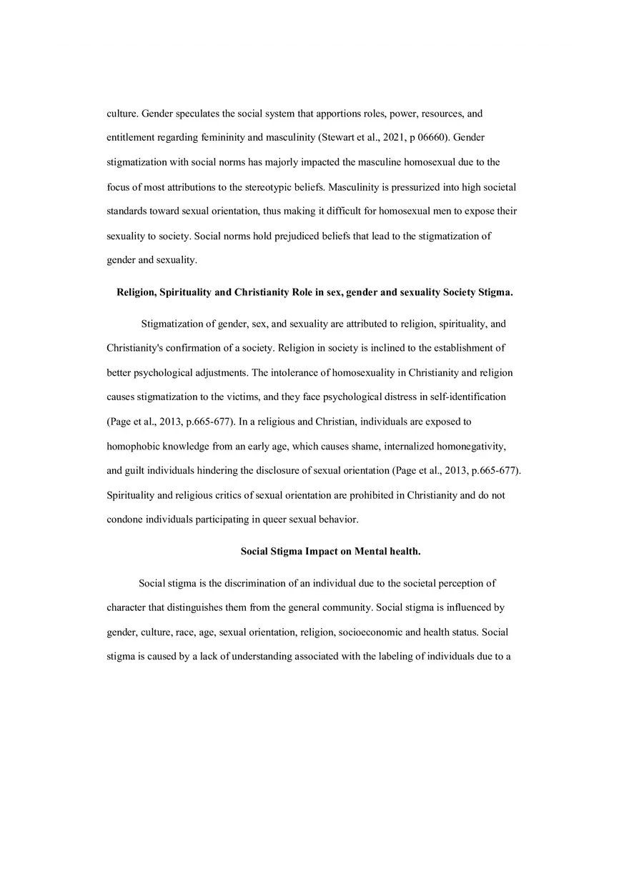 Sex, Gender, and Sexuality Paper - Page 3