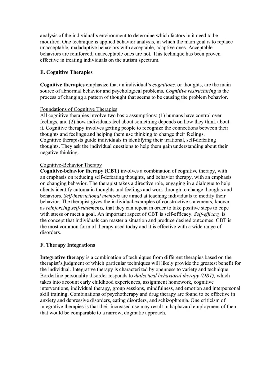 Chapter 13 Study Guide Therapies - Page 4