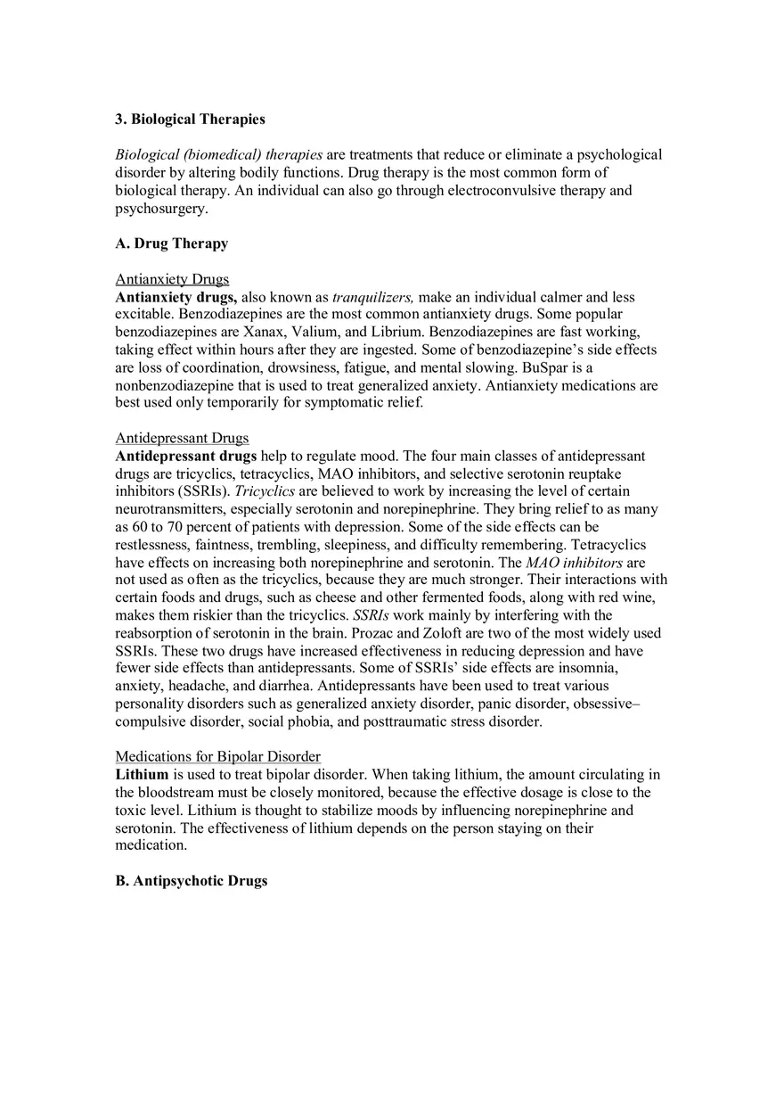 Chapter 13 Study Guide Therapies - Page 5