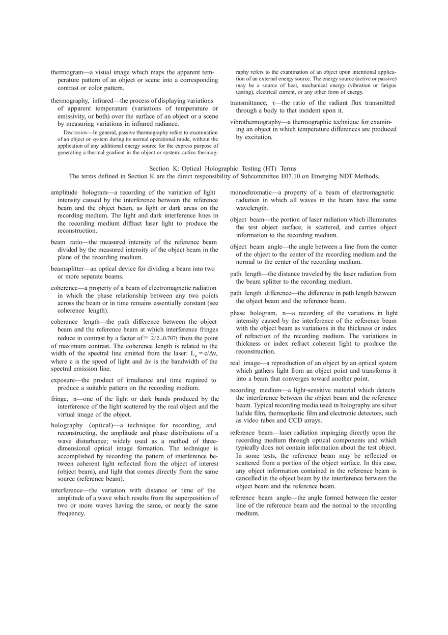 Standard Terminology for Nondestructive Examinations Part 4 - Page 8