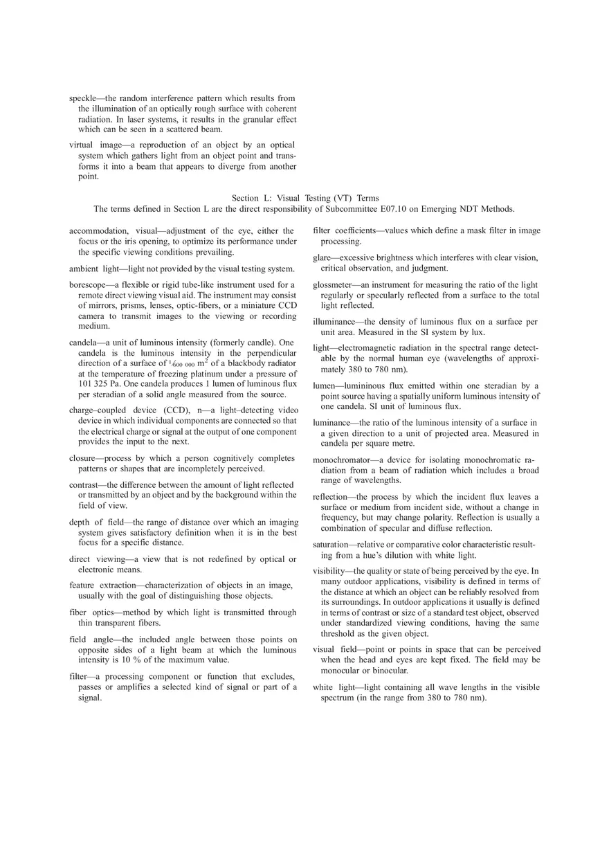 Standard Terminology for Nondestructive Examinations Part 4 - Page 9