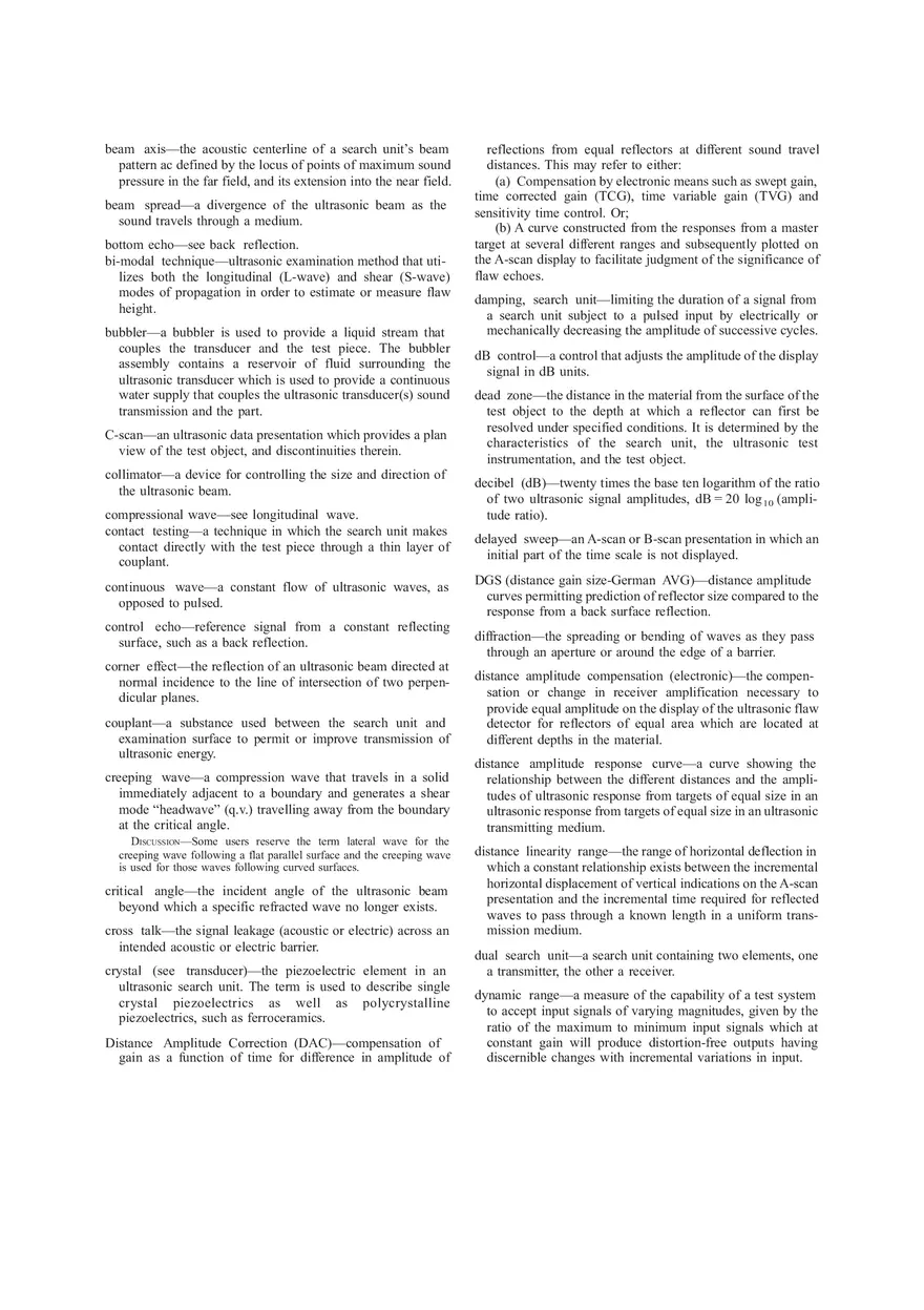 Standard Terminology for Nondestructive Examinations Part 4 - Page 2