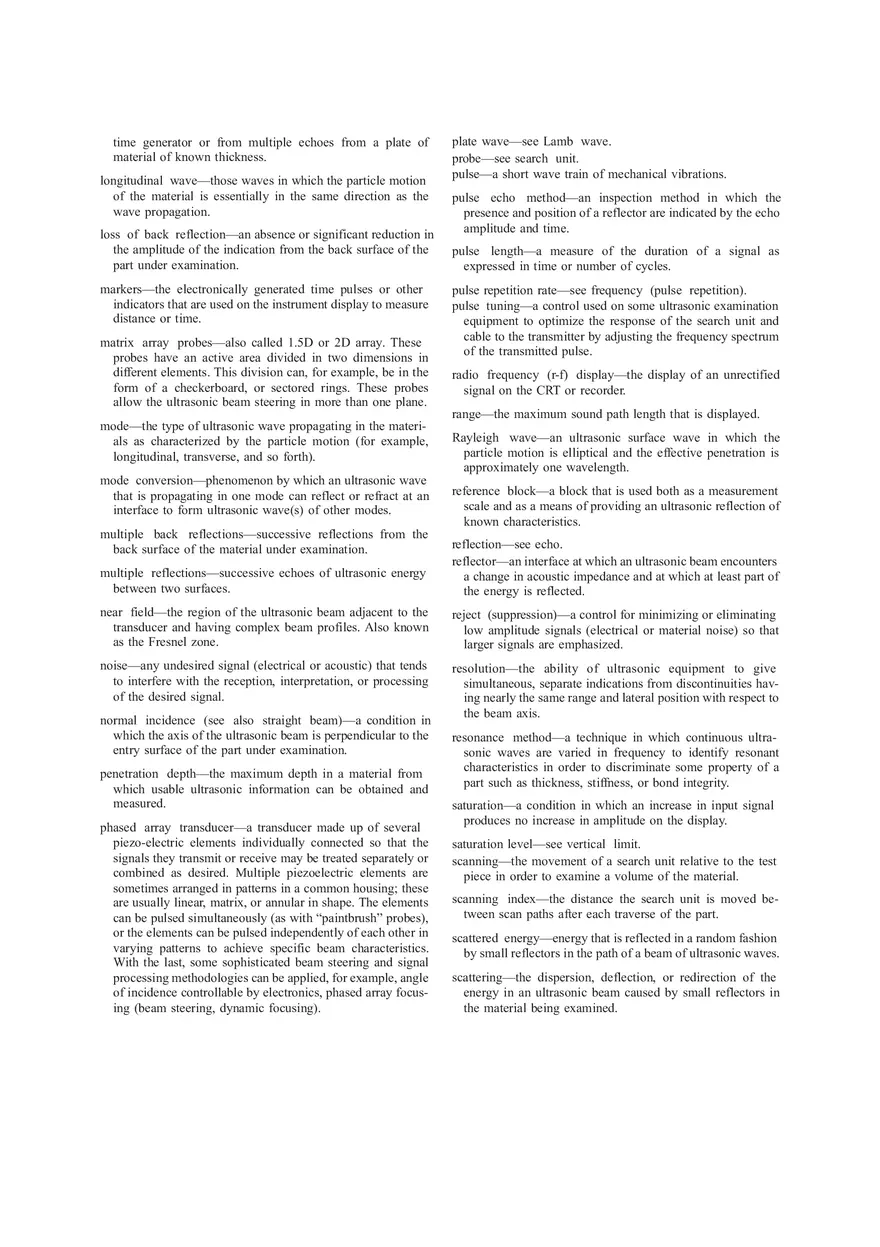 Standard Terminology for Nondestructive Examinations Part 4 - Page 4