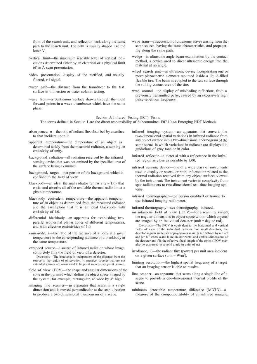 Standard Terminology for Nondestructive Examinations Part 4 - Page 6